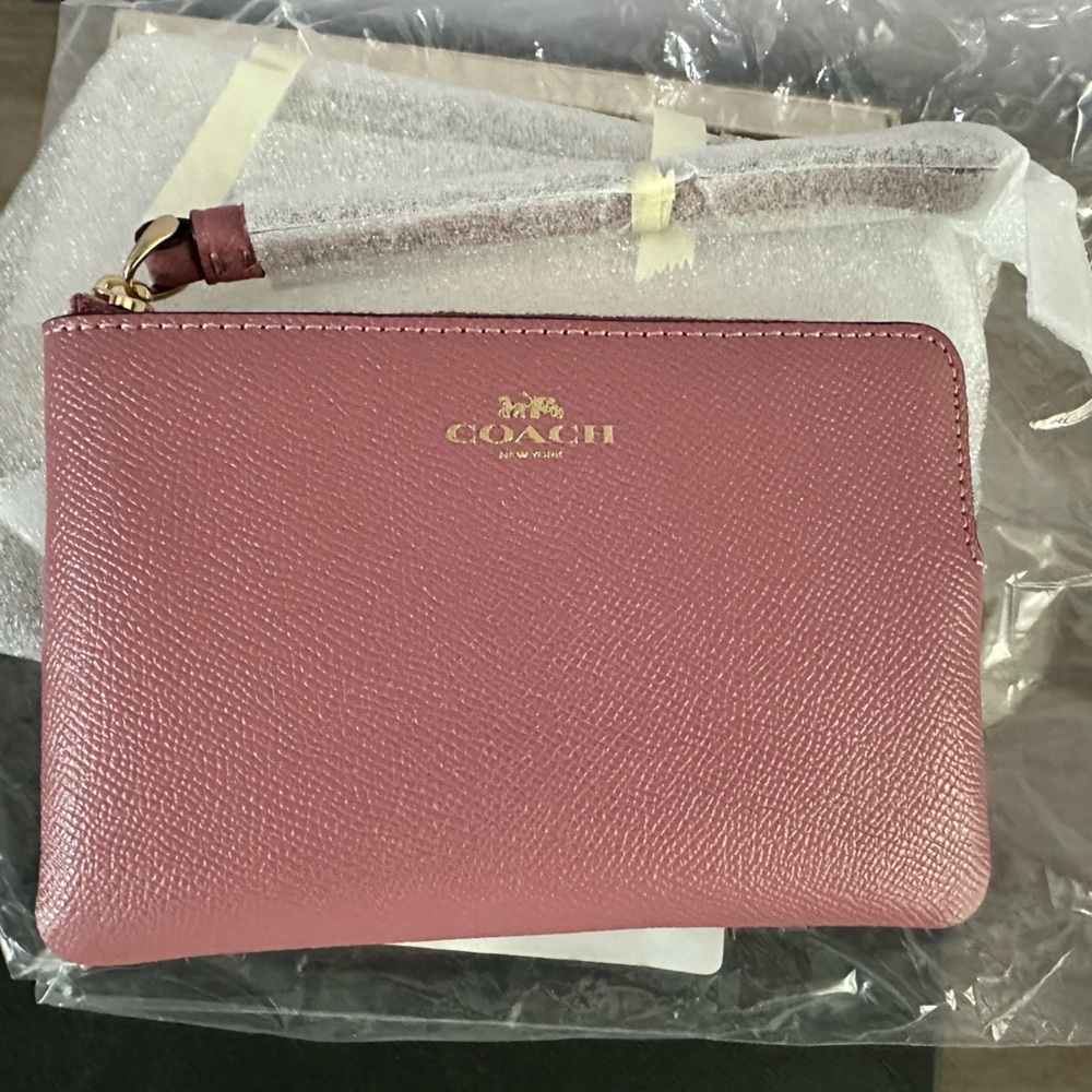 Coach Rose Wristlet